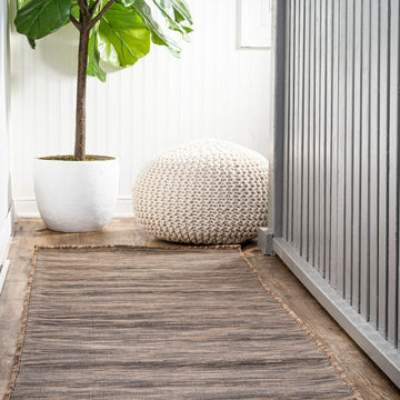 Ethan Modern Flatweave Solid Area Rug